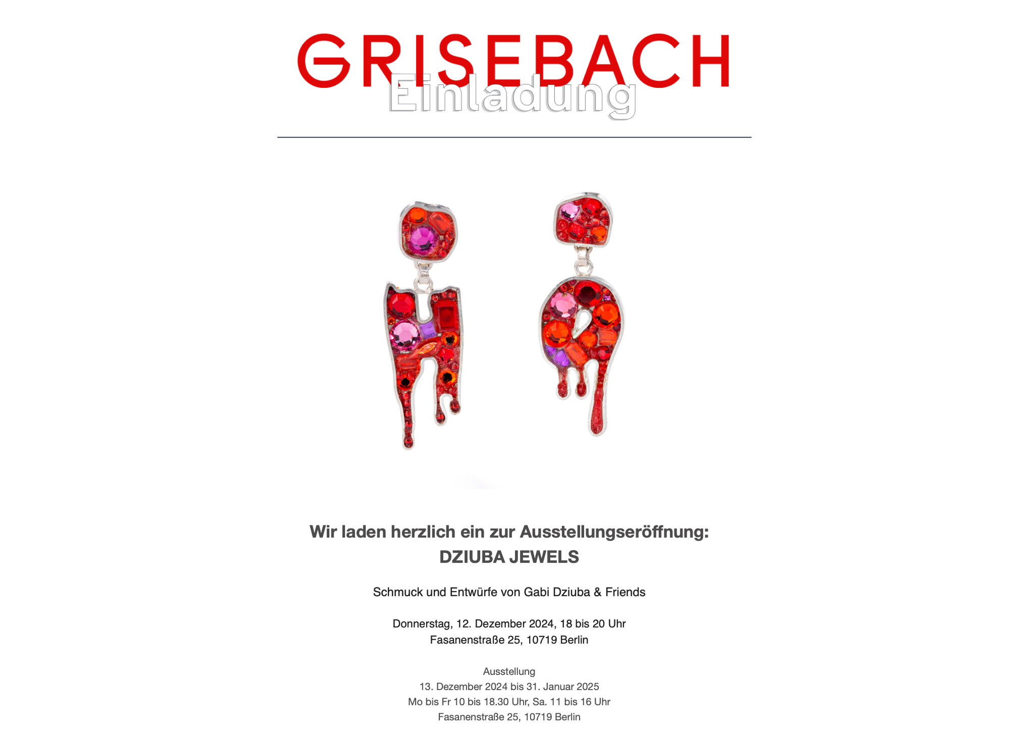 2025 DZIUBA JEWELS Grisebach