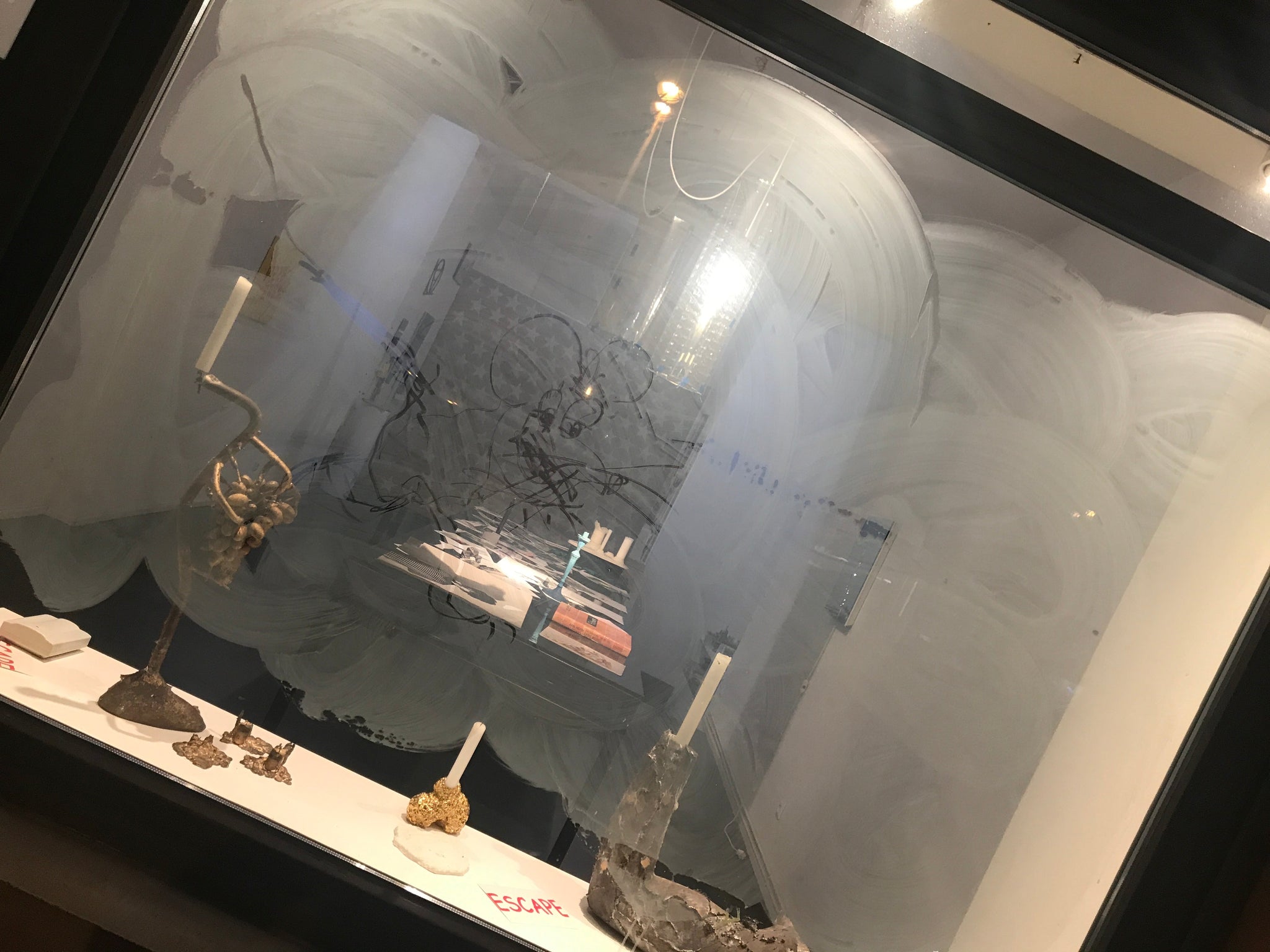 2015 KERZENLEUCHTER Dirk Bell Markus Oehlen Tobias Rehberger Jan Timme Heimo Zobernig